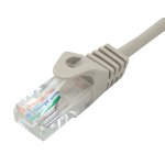 PATCH CORD CAT5e UTP 2.0m ΓΚΡΙ DATA KGD