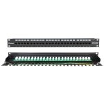 PATCH PANEL CAT3 25P 19" 1U ΤΗΛΕΦΩΝΙΚΟ ΜΕ ΟΔΗΓΟ ΚΑΛΩΔΙΩΝ SAFEWELL