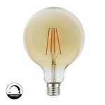 E27 G125 Filament Led 8W 2200K Dimmable