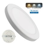 Οροφής Led all in one lumileds chip 18W white round