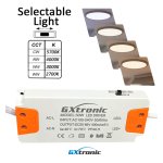 Οροφής Led Εξωτερικό Στρόγγυλο osram chip 30W 4CCT UGR19 - Image 2