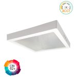 Οροφής Led Εξωτερικό Τετράγωνο osram chip 24W 4CCT UGR19