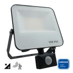 Προβολέας Led lumileds chip 50W 4000K PIR Motion Sensor