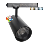 Ράγας Led 1 κυκλώματος Bridgelux chip & Gxtronic driver Selectable 40W-26W CCT black