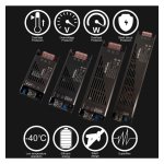 Τροφοδοτικό Led DC:24V 100W GXTronic - Image 3