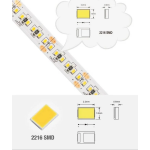 Ταινία Led 24V DC smd 26W/m 4000K 300Led/m - Image 5
