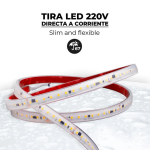 Ταινία Led 220V-240V AC SMD 15W/m 6500K (5m) 120Led/m - Image 2