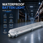 Waterproof Fixture IP65 for 2 LED TUBES – 60cm - Image 5