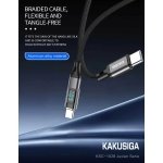 KSC-1028 ΚΑΛΩΔΙΟ TYPE C -TYPE C 60W ΜΕ ΨΗΦΙΑΚΗ ΕΝΔΕΙΞΗ - Image 2