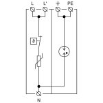 10451 | 10451 | HSLA25-275/1+1 |SPD T1+T2+T3 |ΑΝΤΙΚΕΡΑΥΝΙΚΟ ΠΑΛΜΙΚΟΥ ΡΕΥΜΑΤΟΣ & ΠΡΟΣΤΑΤΕΥΤΙΚΟ ΥΠΕΡΤΑΣΗΣ | Hakel® ELVHX - Image 2
