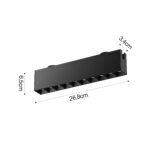 Inlight Φωτιστικό LED 20W 3000K για Chandler Track μαύρη απόχρωση D:3,4cmx6,5cmx26,8cm (13C-00051) - Image 2