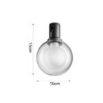 Inlight Φωτιστικό LED 4W 3000K για Chandler Track σε μαύρη απόχρωση D:10cmx15cm (13C-00071) - Image 2