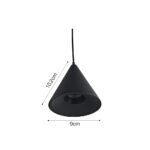 Inlight Φωτιστικό LED 7W 3000K για Chandler Track σε μαύρη απόχρωση D:9mx10,2cm (13C-00101) - Image 2