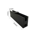 Inlight Driver on-track 200W 48V για Chandler ράγα σε μαύρη απόχρωση (13C-D002) - Image 2