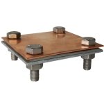 19518 | 19518 | ΣΥΝΔΕΤΗΡΑΣ T/T 75x75: 2 TAINIEΣ 40x5mm|3ΠΛΑΚΕΣ|St/tZn-Ss-Cu ELVHX - Image 2