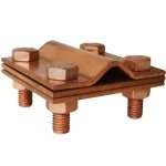 329-9 | 329-9 | ΣΥΝΔΕΤΗΡΑΣ Τ/Α 60x60: ΤΑΙΝΙΑ 30x4/ΑΓΩΓΟ Φ8-12|3ΠΛΑΚΕΣ|Cu ELVHX - Image 2