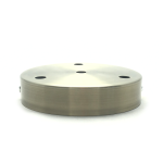 EL329434 | EL329434 | ΣΤΡΟΓΓΥΛΗ ΒΑΣΗ Φ120xh25mm ΧΡΥΣΟ ΜΠΡΟΝΖΕ|4ΤΡΥΠEΣ ELVHX - Image 2