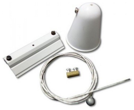3566-ln_leditnow.gr Track Light Kit για κρεμαστό φωτιστικό ράγας 1M/4Line Λευκό - Image 1