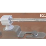 509 | 509 | ELFIX™ HAPPY LOCK™ ΠΛΑΣΤΙΚΟ ΣΤΗΡΙΓΜΑ ΑΓΩΓΟΥ Φ8-10mm ΣΕ ΒΑΣΗ St/tzn L110 ELVHX - Image 2
