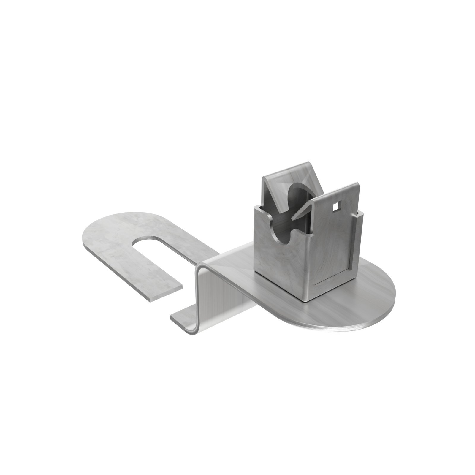 527 527 | 527 | ELFIX™ SFINA™ ANOΞΕΙΔΩΤΟ ΣΤΗΡΙΓΜΑ ΑΓΩΓΟΥ Φ8-10mm ΜΕ ΒΑΣΗ Ss L110 ΣΤΕΓΑΝΟ ELVHX - Image 1