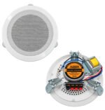 M-548C/WHITE ΛΕΥΚΟ ΗΧΕΙΟ ΟΡΟΦΗΣ Φ165  100V - Image 2