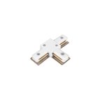 InLight Σύνδεσμος Τ Λευκός Μονοφασικής Ράγας (TC1-030-WH)