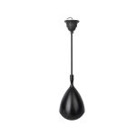 M-552/BLACK ΜΑΥΡΟ ΗΧΕΙΟ ΟΡΟΦΗΣ (ΚΡΕΜΑΣΤΟ) 4" 15W  100V