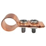 6104 | 6104  | ΚΟΛΛΑΡΟ ΓΕΙΩΣΕΩΣ Ν°13,5 ως 19mm-2βίδες Cu - Για σωλήνες φυσικού αερίου √ ELVHX