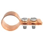 6106 | 6106 | ΚΟΛΛΑΡΟ ΓΕΙΩΣΕΩΣ Ν°21 ως 28mm -2βίδες Cu - Για σωλήνες φυσικού αερίου √ ELVHX