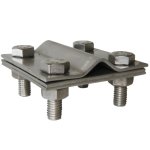 636 | 636 | ΣΥΝΔΕΤΗΡΑΣ Τ/Α 60x60:ΤΑΙΝΙΑ 30x4/ΑΓΩΓΟ Φ8-12|3ΠΛΑΚΕΣ|Ss ELVHX - Image 2