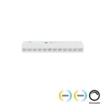 Linear Antiglare Λευκό L:220  2 CCT Magnetic