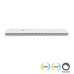 Linear Antiglare Λευκό L:328  2 CCT Magnetic (dimmable)