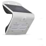 Ηλιακό Φωτιστικό LED V-TAC 3W με Αισθητήρα Solar Wall Light 4000K+3000K White+Black Body 7523