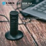 MDM-864  ΕΠΙΤΡΑΠΕΖΙΟ ΠΥΚΝΩΤΙΚΟ ΜΙΚΡΟΦΩΝΟ CAROL - Image 2