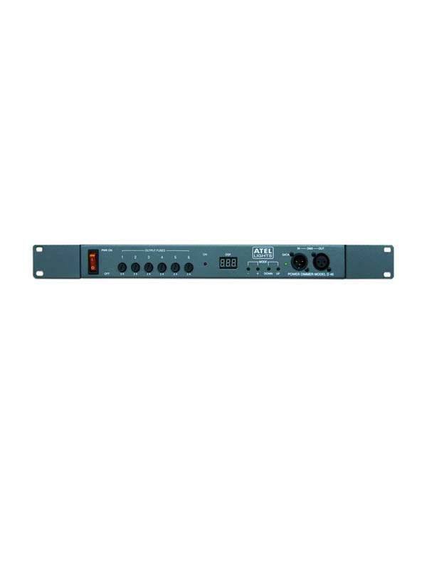 D46 ΜΟΝΟΦΑΣΙΚΟ DIMMER DMX - MODEL D46 6Χ400W 230V