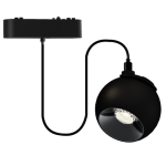 EL183426 | EL183426 | LED SPOT ΑΛ/ΝΙΟΥ ΓΙΑ ΜΑΓΝΗΤΙΚΕΣ ΜΟΝΟΦΑΣΙΚΕΣ ΡΑΓΕΣ|ΕΡΑΤΩ|12W|4000k|1200lm|36°|114.5xΦ100xh1000|ΜΑΥΡΟ|{enjoySimplicity}™ ELVHX