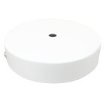 EL329101 | EL329101 | ΣΤΡΟΓΓΥΛΗ ΒΑΣΗ Φ100xh25mm ΛΕΥΚΗ|1ΤΡΥΠΑ ELVHX