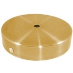 EL329147 | EL329147 | ΣΤΡΟΓΓΥΛΗ ΒΑΣΗ Φ100xh25mm XΡΥΣΟ ΑΝΤΙΚΑ|1ΤΡΥΠΑ ELVHX
