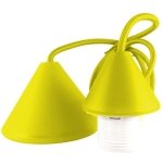 EL329211 | EL329211 | ΣΕΤ PVC V+V ΡΟΖΕΤΑ ΜΕ ΚΑΛΩΔΙΟ 1mt 2x0.75mm² & NTOYI E27 ΚΙΤΡΙΝΟ ELVHX