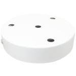 EL329401 | EL329401 | ΣΤΡΟΓΓΥΛΗ ΒΑΣΗ Φ120xh25mm ΛΕΥΚΗ|4ΤΡΥΠEΣ ELVHX
