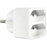ELP31201 | ELP31201 | ΑΝΤΑΠΤOΡΑΣ SCHUKO → 2Θ ΙΙ x16A max:1150W IP20 ΛΕΥΚΟ ELVHX
