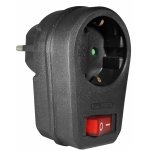 ELP32102 | ELP32102 | ΑΝΤΑΠΤOΡΑΣ ΜΕ ΔΙΑΚ. SCHUKO → 1Θ SCHUKO max:3680W IP20 ΜΑΥΡΟ ELVHX