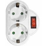 ELP34201 | ELP34201 | ΑΝΤΑΠΤOΡΑΣ ΜΕ ΔΙΑΚ. SCHUKO → 2Θ SCHUKO max:3680W IP20 ΛΕΥΚΟ ELVHX