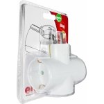 ELP36301 | ELP36301 | ΑΝΤΑΠΤOΡΑΣ ΤΥΠΟΥ + SCHUKO → 3Θ SCHUKO max:3680W IP20 ΛΕΥΚΟ ELVHX - Image 2