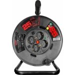 ELP42202 | ELP42202 | ΜΠΑΛΑΝΤΕΖΑ ΚΑΡΟΥΛΙ ΠΛΑΣΤΙΚΟ 4Θ x16A +ΚΑΛ.20mt IP20 ΜΑΥΡΟ ELVHX