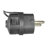 ELP43002 | ELP43002 | ΦΙΣ SCHUKO 16Α ΜΕ ΛΑΒΗ ΑΡΣΕΝΙΚΟ ΘΕΡΜΟΠΛΑΣΤΙΚΟ IP20 ΜΑΥΡΟ ELVHX