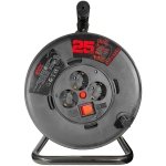ELP43252 | ELP43252 | ΜΠΑΛΑΝΤΕΖΑ ΚΑΡΟΥΛΙ ΠΛΑΣΤΙΚΟ 3Θ x16A +ΔΙΑΚ.+ΚΑΛ.25mt IP20 ΜΑΥΡΟ ELVHX