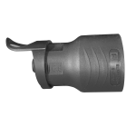 ELP44002 | ELP44002 | ΦΙΣ SCHUKO 16Α ΜΕ ΛΑΒΗ ΘΗΛΥΚΟ ΘΕΡΜΟΠΛΑΣΤΙΚΟ IP20 ΜΑΥΡΟ ELVHX
