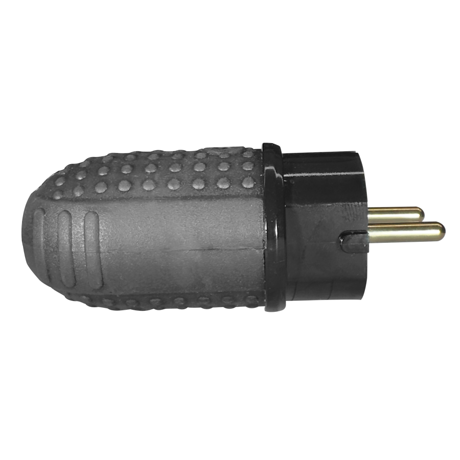 ELP46002 ELP46002 | ELP46002 | ΦΙΣ SCHUKO 16Α ΛΑΣΤΙΧΕΝΙΟ ΑΡΣΕΝΙΚΟ IP44 ΜΑΥΡΟ ELVHX - Image 1