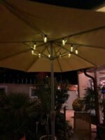 Ηλιακή Γιρλάντα 10 Leds με ηλιακό πάνελ και κλιπ ομπρέλας Θερμό λευκό IP44 GL085EZ - Image 3